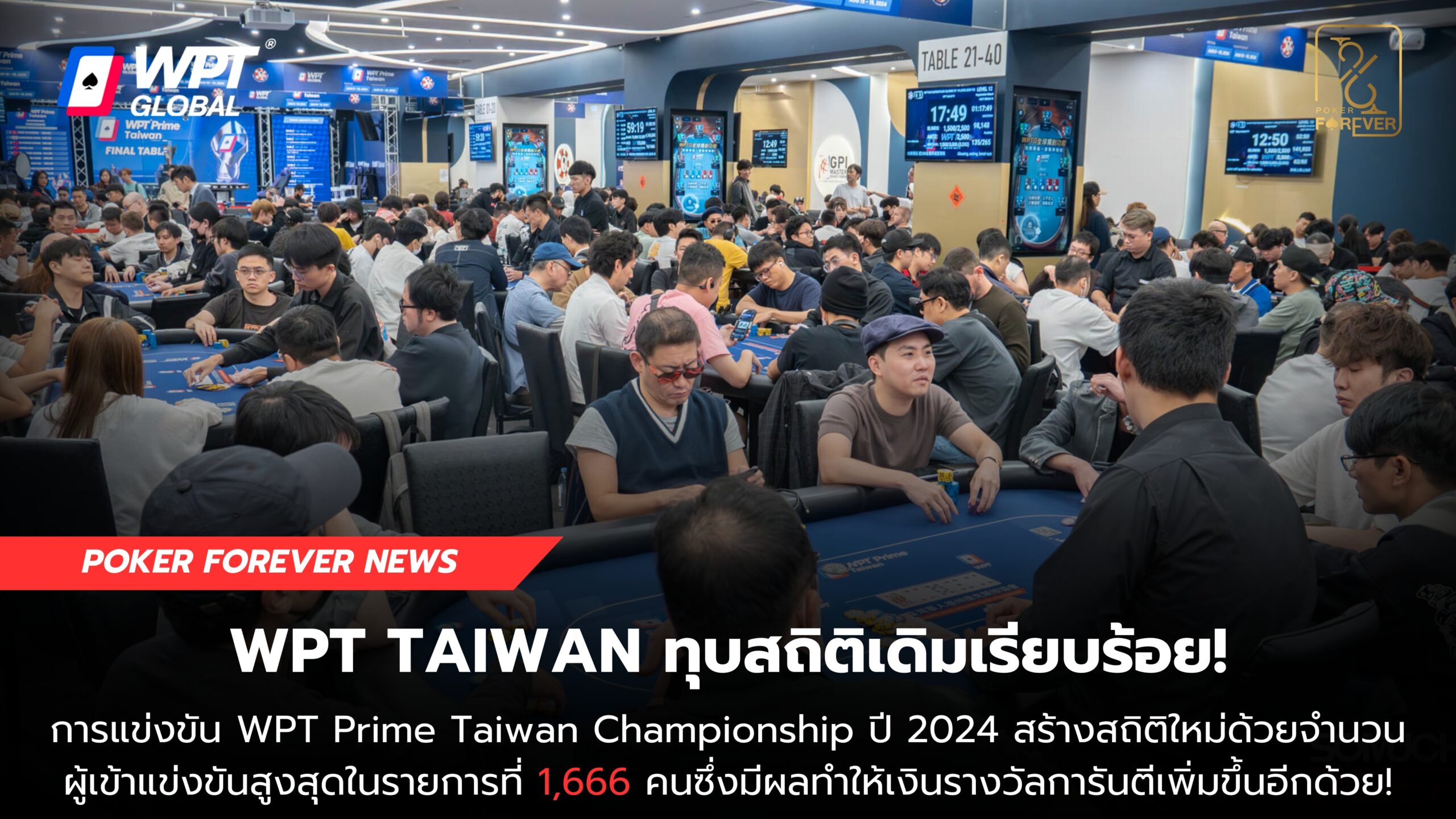 Pic WPT Taiwan Breaking Record