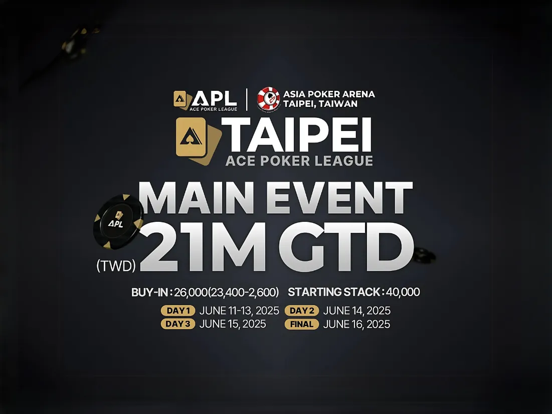 Ace Poker League Taipei 2025